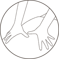 揉みほぐしのアイコン画像